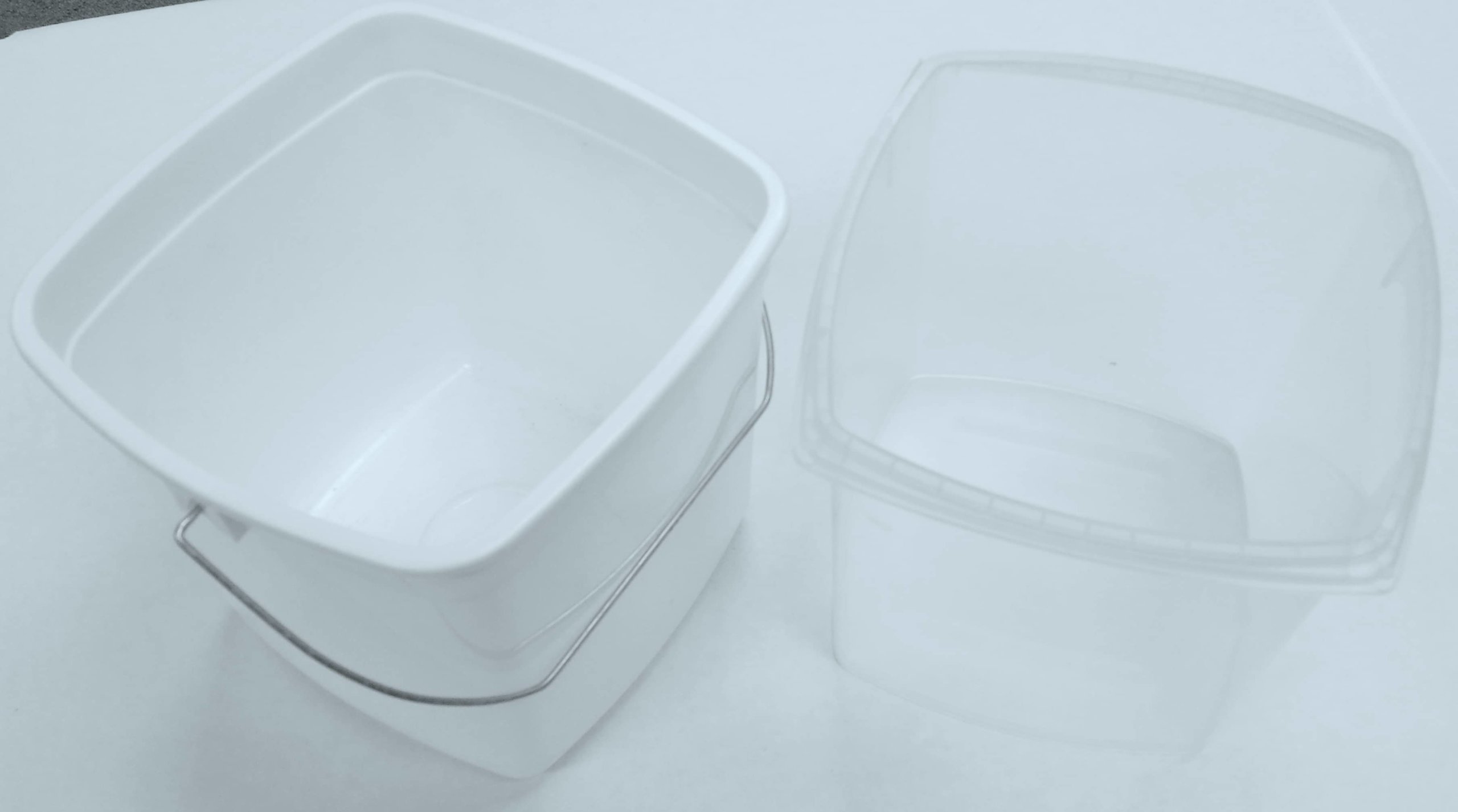 Square Plastic Containers - Square Plastic Buckets - CL Smith