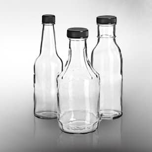 Glass Sauce Bottles - Glass Salad Dressing Bottles - CL Smith